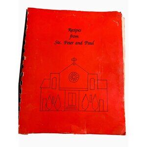 Recipes From Church Community Group Spiral-Bound Cookbook